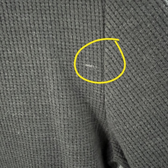 Volcom Stone Mens L/S Waffle Top Gray Cotton Size Small. - Picture 14 of 16